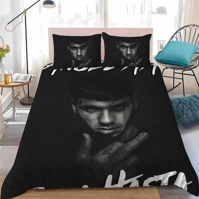 Популярный комплект постельного белья Anuel AA Размер Twin Queen Пододеяльник Наволочка Детский Взрослый Модный Текстиль luxury подарок на день рождения