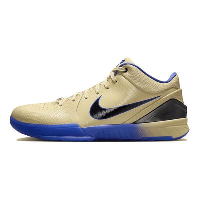 ФК Барселона x Kobe 4 Protro Гостевой комплект Мужские кроссовки Золотой Командно-золотой Персидско-фиолетовый IM2532-701