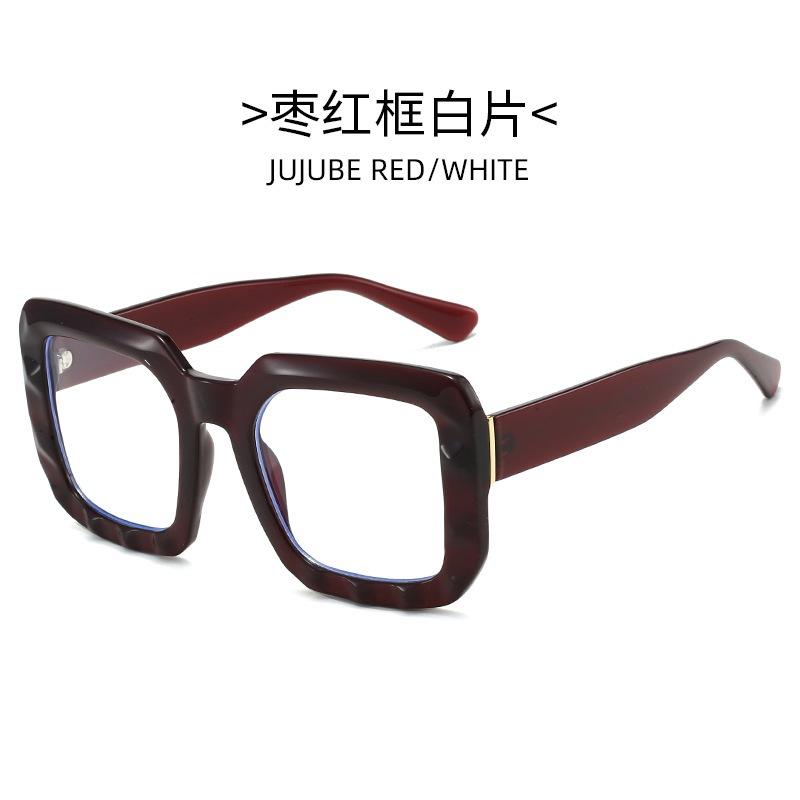 New square women's sunglasses European and American street shot women's sunglasses women's fashion sunglasses sunglasses