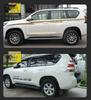 Toyota Prado 10-22 Модели Автомобильная Полоса на Кузов Наклейка на Поясную Линию.