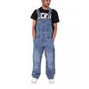 Men's Denim Overalls, Women's Science And Technology Men's Overalls, Multi-pocket Loose Large Size Casual Jeans