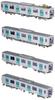 KATO N Gauge Seibu Railway 40000 Series Дополнительный набор Модель поезда 4-вагона 10-1401