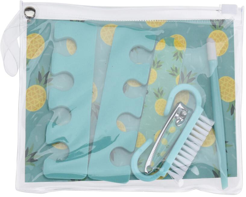 set de pedicura 6 piezas. diseños varios