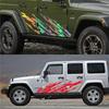 Наклейки на двери Jeep Wrangler и Beijing BJ40 - Брызги грязи, Персонализированный Кросс-бордер Стиль
