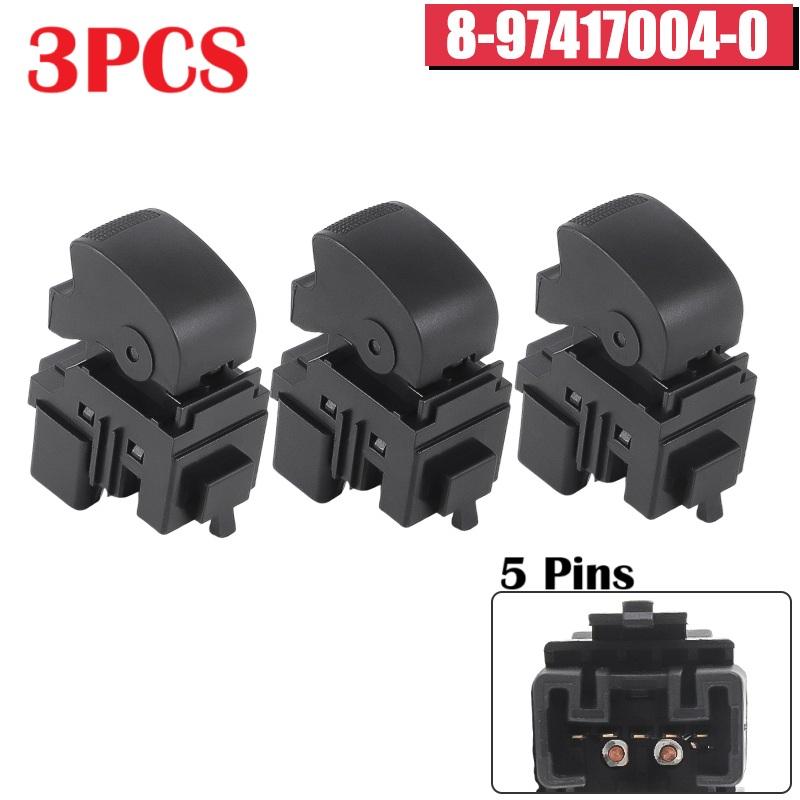 8981922511 Car Right Master Window Switch for Isuzu D-Max Dmax MU-X 2012 2013 2014 2015 2016 2017 2018 4-Door 8-97417004-0