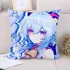 Fall Pillow Cover  Genshin Impact Cushions Home Decor Cushion Covers for Bed Pillows Decorative Pillowcases  Sofa Body