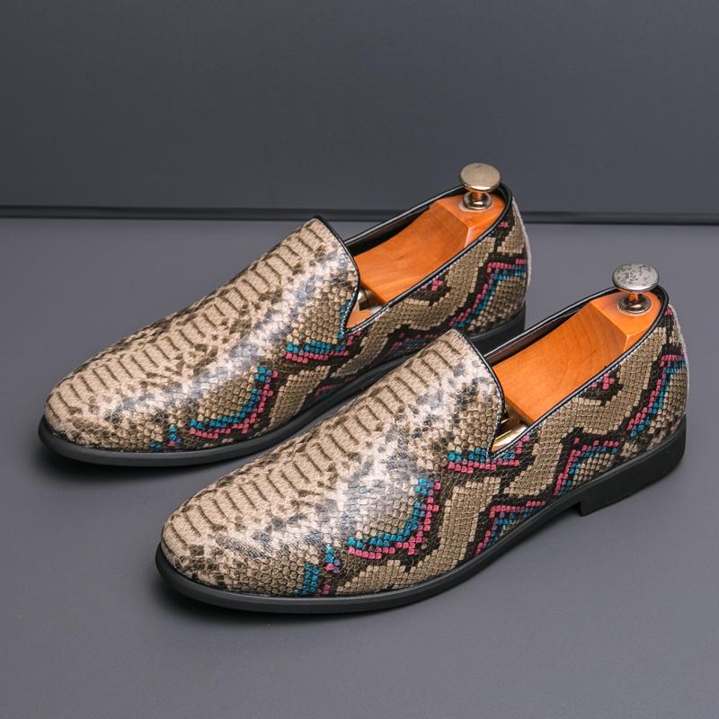 Мода Новые Сезонные Мужские Модные Лоферы Европейско-Американский Повседневный Легкий Удобный Деловой Офис Кожаная Обувь Мужской Размер 38-46