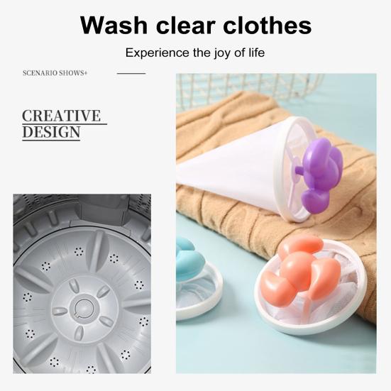 1/3 шт. шерстяной стикер-мешок для стиральной машины предотвращает засорение, простой в использовании многоразовый очиститель для сливных труб