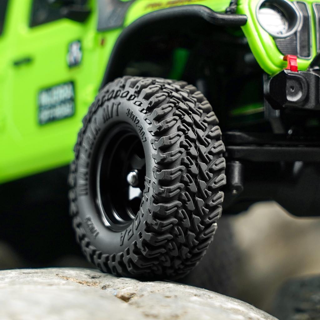 INJORA 34*12mm 0.7" MAVERIX M/T Tires for 1/30 Axial SCX30 (T7025)