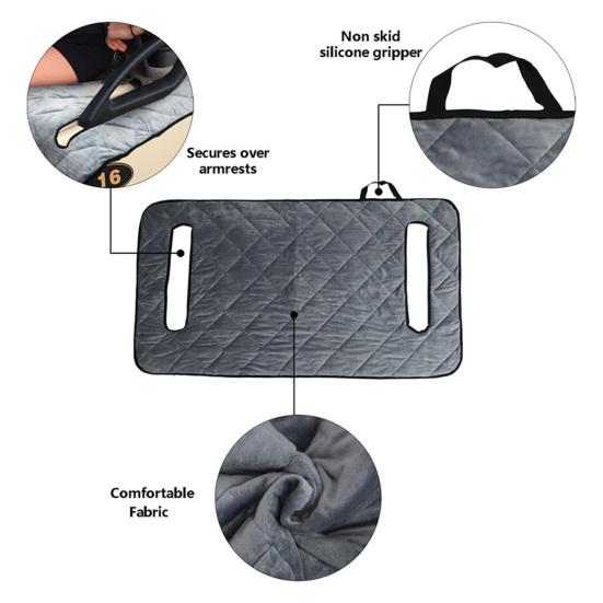 Чехол для сиденья гольф-кара с мягкой бархатной поверхностью, полотенце для сиденья гольф-кара с нескользящей основой для большинства аксессуаров для гольф-каров