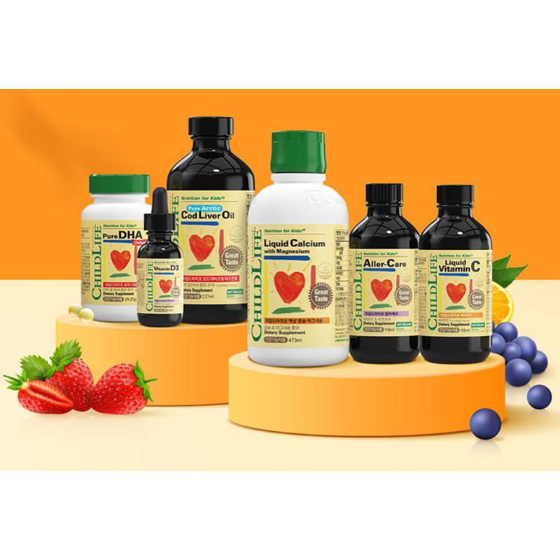 Childlife Liquid Vitamin C Orange Flavor, 118ml, 5 units