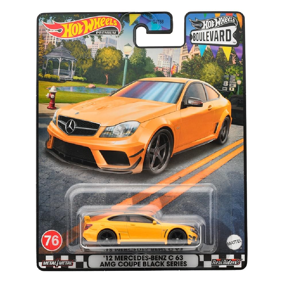 Hot Wheels Boulevard C63 AMG Coupe Black Series 3 и HKF23 - '12 Mercedes-Benz (Возраст до)