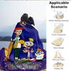 Custom Name Blanket Dexter Power Adventure Blanket Bedding Blanket for Travel, Camping, Living Rooms, Offices, Sofas, Fan Christmas gift