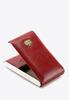 Wittchen Men's Hard Leather Business Card Case Red Genuine Leather