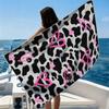 Comic NopeBeach Towel Ultra-fine Fiber Quick Drying Absorbent Beach Swimming Vacationvacation Essentials Gifts