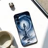 Абстрактный маяк Чехол для телефона Черный силикон Мягкий Для Samsung Galaxy A73,A72,A71,A70,A53,A52,A51