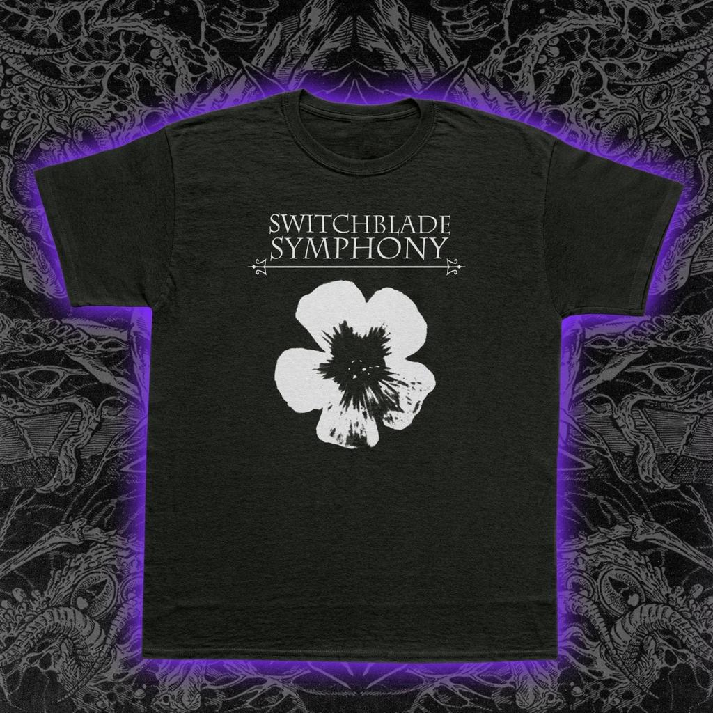 Футболка Switchblade Symphony Темная Готическая Промышленная Музыкальная Футболка Унисекс Футболка для Пары Все Сезоны оверсайз футболка футболка