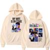 Худи с графическим принтом певицы Kehlani, смешное, моя жена на сцене, модное, с длинным рукавом, повседневное, оверсайз, одежда в стиле Y2k, подарок