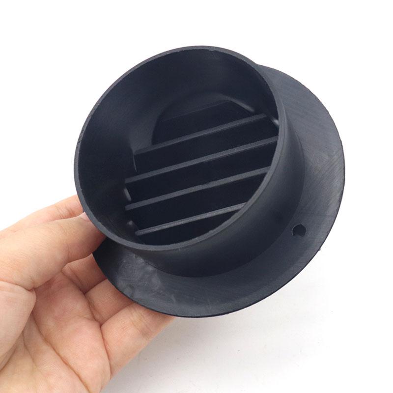 75 мм круглый автомобильный обогреватель, воздуховод, теплое вентиляционное отверстие, вращающийся на 360 градусов, черный для автомобиля, автобуса, RV, ATV, Webasto, грузовика, автозапчасти
