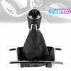 Новая ручка переключения передач для Volkswagen VW Amarok 2010-2024, ручная 5/6-ступенчатая ручка с кожаным чехлом, автоаксессуары