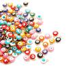 10pcs/Bag 6/8mm Cute Enamel Evil Eye Beads Alloy Charm Pendant For DIY Jewelry Necklace Making