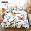 Beautiful Butterfly Bedding Set Duvet Cover Set 3d Bedding Digital Printing Bed Linen Queen Size Bedding Set Fashion Design