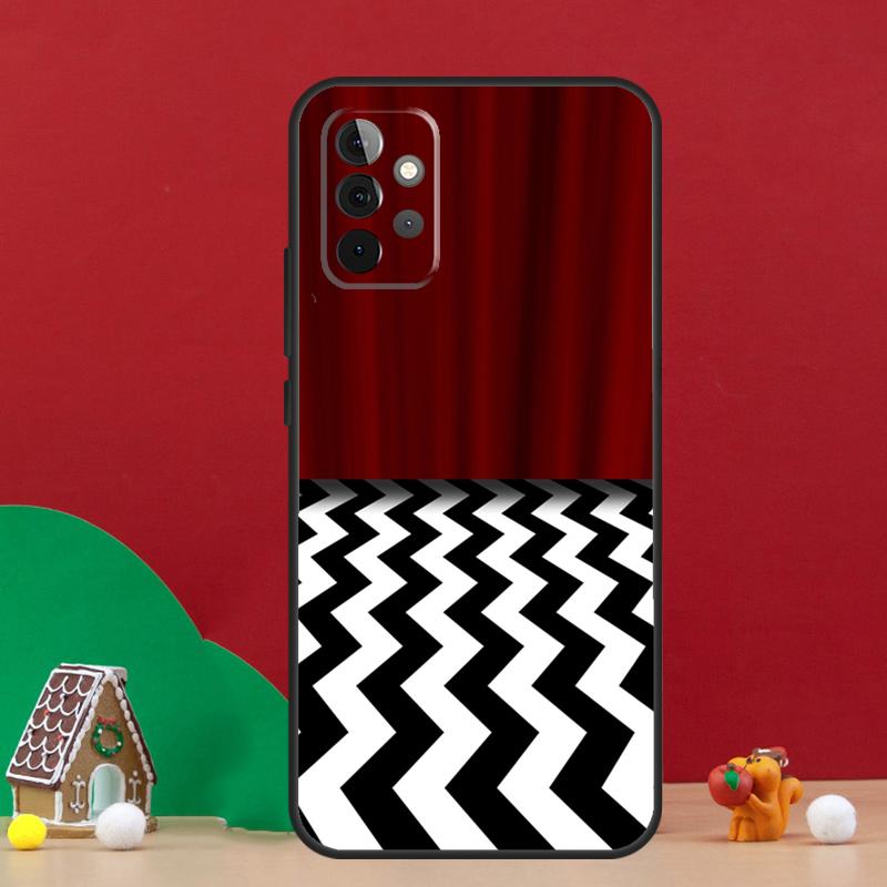 Твин Пикс Огонь, иди со мной Чехол Для Samsung Galaxy A55 A52 A32 A12 A33 A06 A16 A26 A36 A56 A15 A53 A13 A34 A54 A14 A17