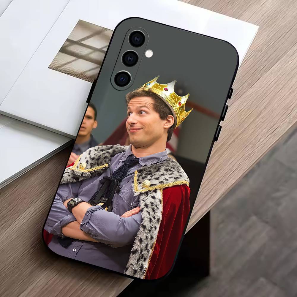 B-Brooklyn Nine 99 Phone Case For Samsung Galaxy A73,A72,A71,A70,A53,A52,A51,Soft Silicone Black Cover