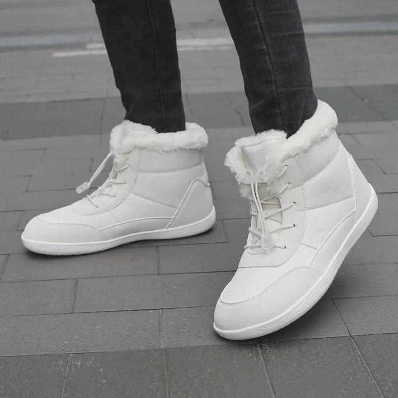 Women's 2024 Winter Wide-Toe High-Top Velvet-Lined Snow Boots - Trendy, Thickened and Warm for Outdoors