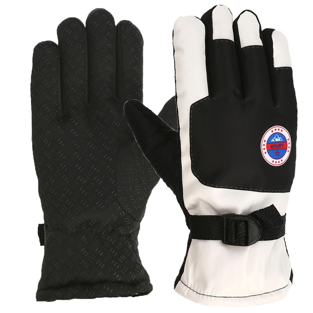 Взрослые лыжные перчатки, зимние теплые и морозостойкие перчатки