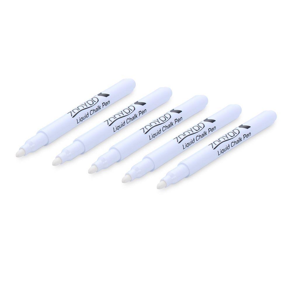 1/5/10 шт. Рисунок Металл Пластик Доска Стеклянная ручка Маркер Доска Белый жидкий мел