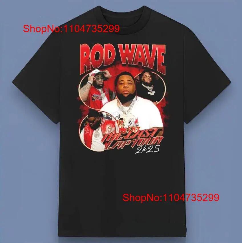 New 2025 Rod Wave Last Lap Tour T Shirt Must Have For Fans Vintage Homme Top For Everyday Wear Breathable Graphic
