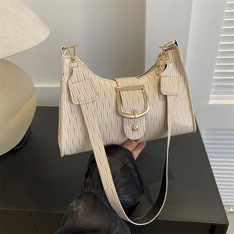 Женская сумка Маленькая квадратная сумка Дизайнерская сумка через плечо Сумка через подмышку Большая вместимость Женская сумка Tide