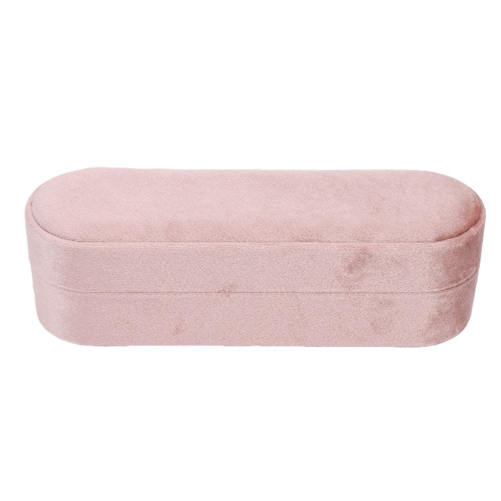 11 Slots Jewelry Organizer Velvet Lining Ring Holder Jewelry Boxes Ring Display Case For Travel