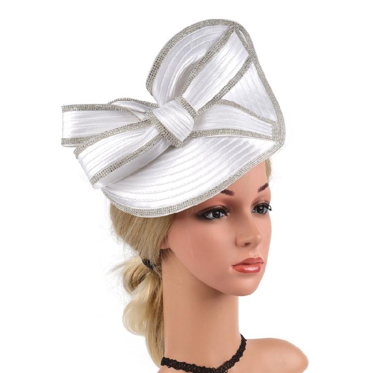 Женский fascinator (шляпка-таблетка) с повязкой на голову для посещения часовен, коктейльных вечеринок и вечерних балов