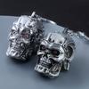 Terminator Skull Head Keychain Men Women Fashion Pendant Keyring Jewelry Car Key Accessories