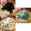 Cute Spider Plush Toy Doll For Kids Halloween Prank Prop Stuffed Animal Companion