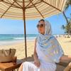 Polyester Cat Print Scarf with Frayed Hem Shawl Wrap Creative Gift Animal Scarf