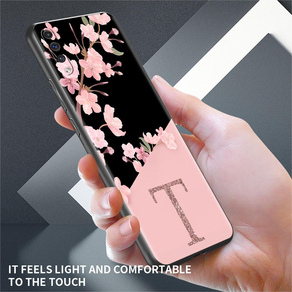 Чехол для Samsung Galaxy A50 A70 A30 A20s A20e A10 A40 A10s A10e M52 M51 M31 M30s M21 черный чехол для телефона Custom Cherry Blossom