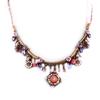 [D2065] - Designer Necklace 'Célimene' Pink / Mauve