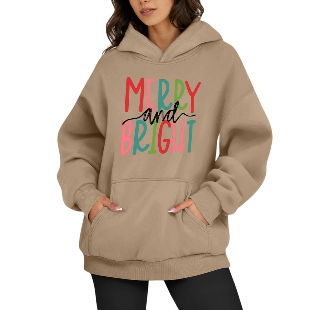 Womens Oversized Sweatshirts Fleece Hoodies Long Sleeve Shirts Pullover Fall Clothes With Pocket
