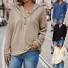 Autumn and Winter Women's Clothing Loose Casual Solid Color Hooded Long-sleeved Sweater Women