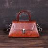 Vintage Design Women Handbags Genuine Leather Shoulder Bags Brand Fashion Crossbody Bag Business Purse