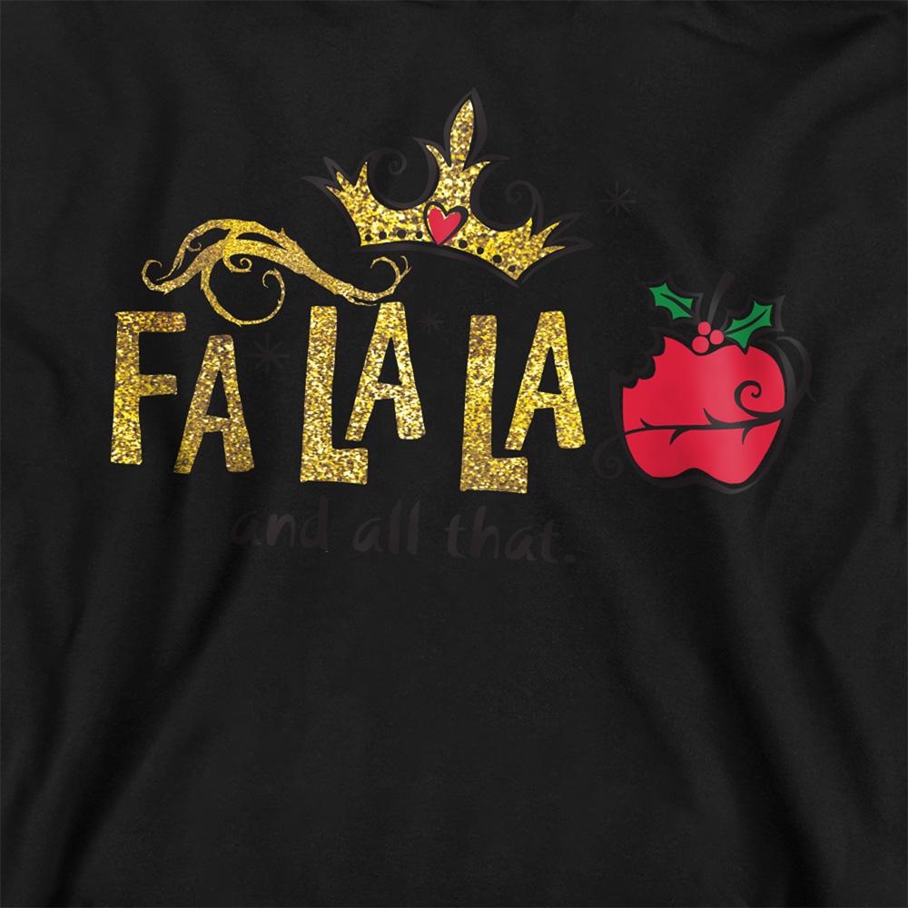 Snow White Childrens/Kids Fa La La And All That Sparkle Christmas Hoodie
