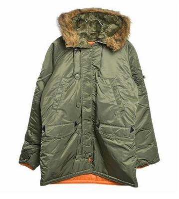 Военное пальто TIGHTFIT [Alpha Industries] N-3B [предмет]
