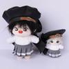 niannyyhouse 10cm 20cm Plush Toy Clothes: JK Suit, Beret, White Shirt, Skirt, Dress-Up Cotton Doll with Accessories (10cm)