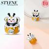 New Cute Black Panda Beads Fit Bracelets Decoration Diy Birthday Party Fine Gifts Jewelry Bracelets Accessories