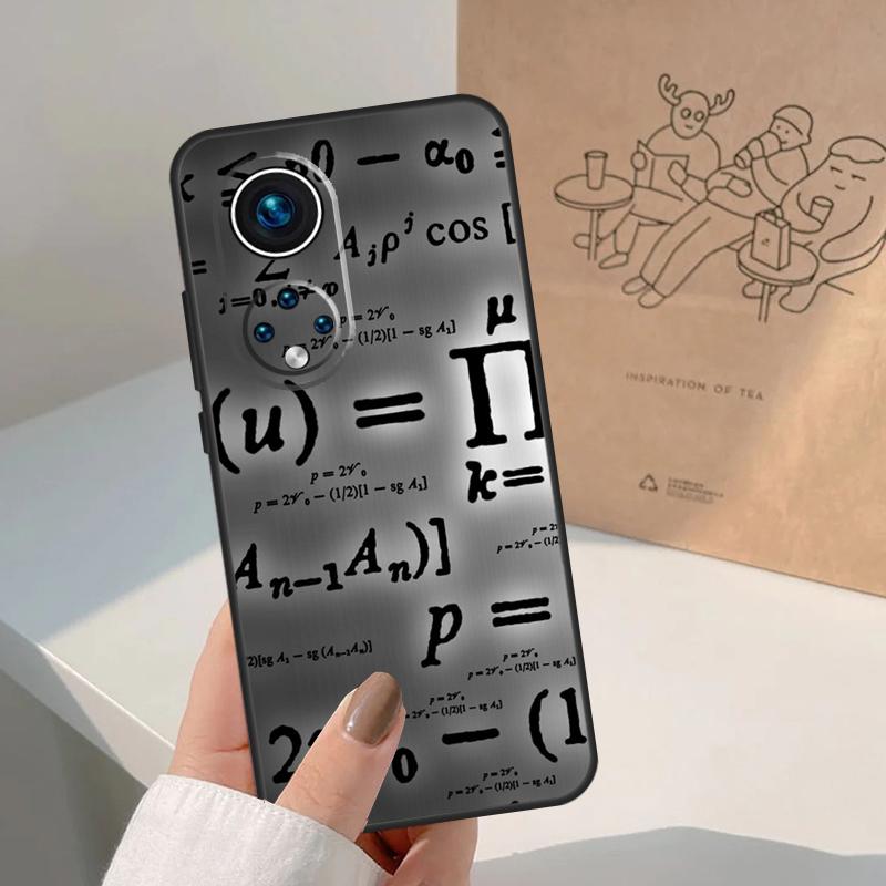 E=mc2 Математическая Физическая формула Для Honor Magic 7 Lite 5 6 8 Pro Чехол Для Honor 400 200 90 70 50 X8c X8b X9a X9b X9c X9d Win