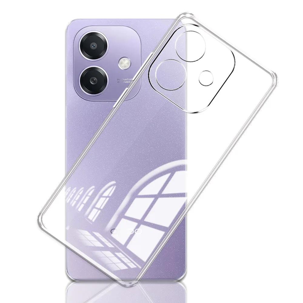 Для OPPO A3X OPPO A3 чехол модный прозрачный мягкий силиконовый чехол для телефона Oppo A3 A3X 4G 5G 2024 прозрачный противоударный защитный чехол Coque