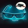 Colorful Luminous Glasses for Music Bar KTV Christmas Valentine's Day Party Decoration LED Goggles Festival Performance Props